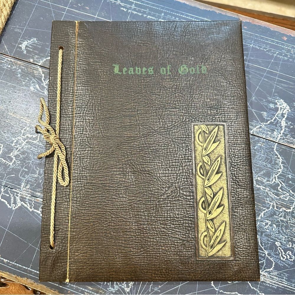 Leaves of Gold” Book (Vintage Edition)
